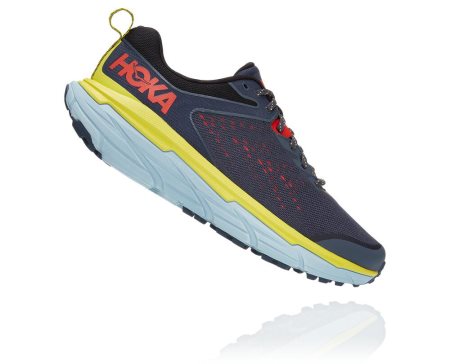 Hoka One One Challenger Atr 6 Moški Trail Tekaški Čevlji Modra / Zelena SI-410586N